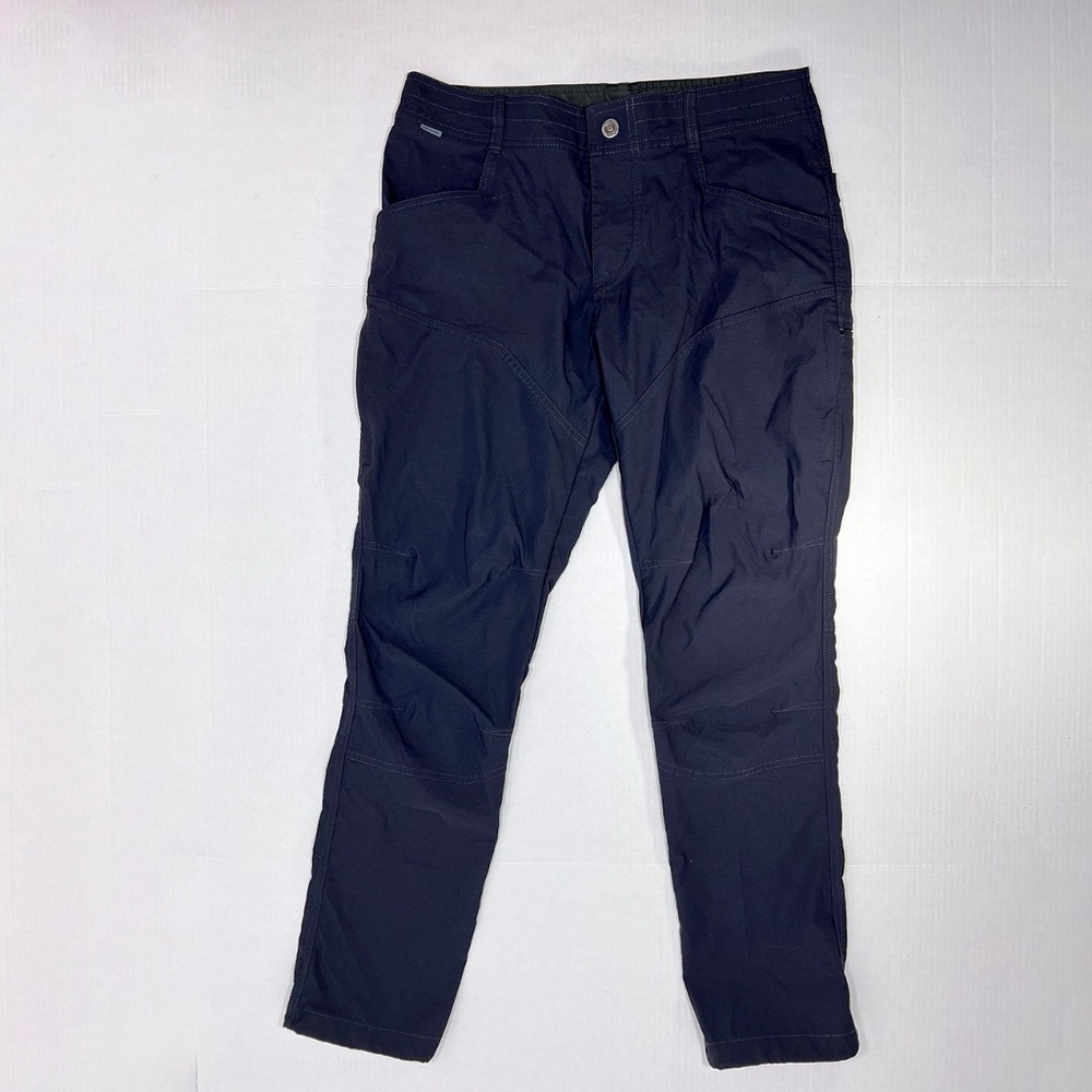 Kuhl Men's Size 32x32 Black Renegade Rock Pants 5603 EUC Hiking Climbing